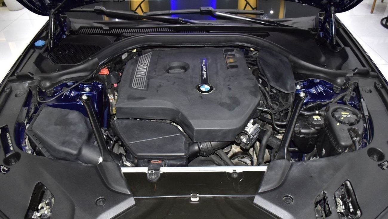 BMW 530i EXCELLENT DEAL for our BMW 530i M-Kit ( 2017 Model ) in Blue Color GCC Specs