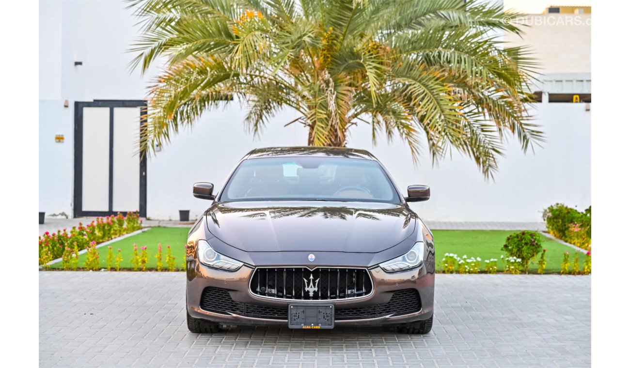 Maserati Ghibli | AED 2,428 Per Month | 0% DP | Low Mileage | Exceptional Condition