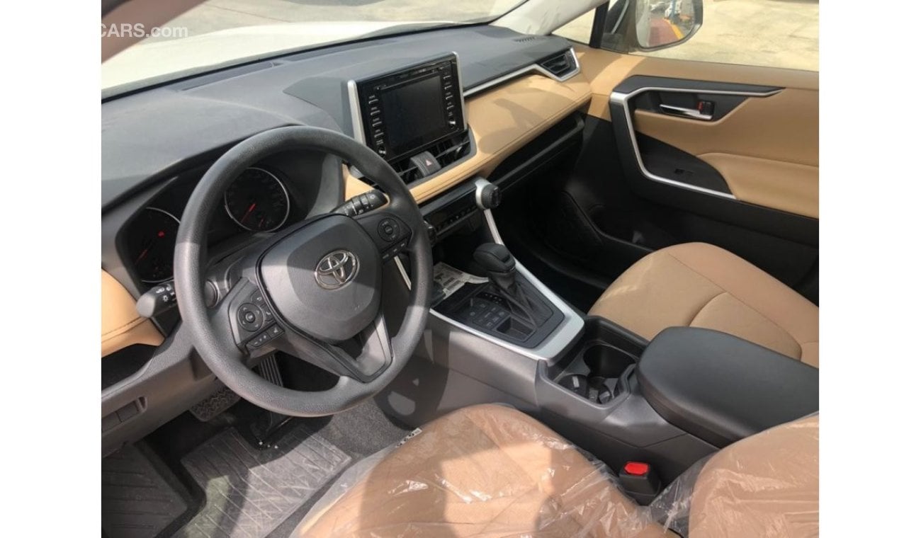 Toyota RAV 4 TOYOTA RAV4, 2.5L, AWD, MODEL 2021, WHITE EXTERIOR WITH BEIGE INTERIOR, WITH SUNROOF, FOR EXPORT