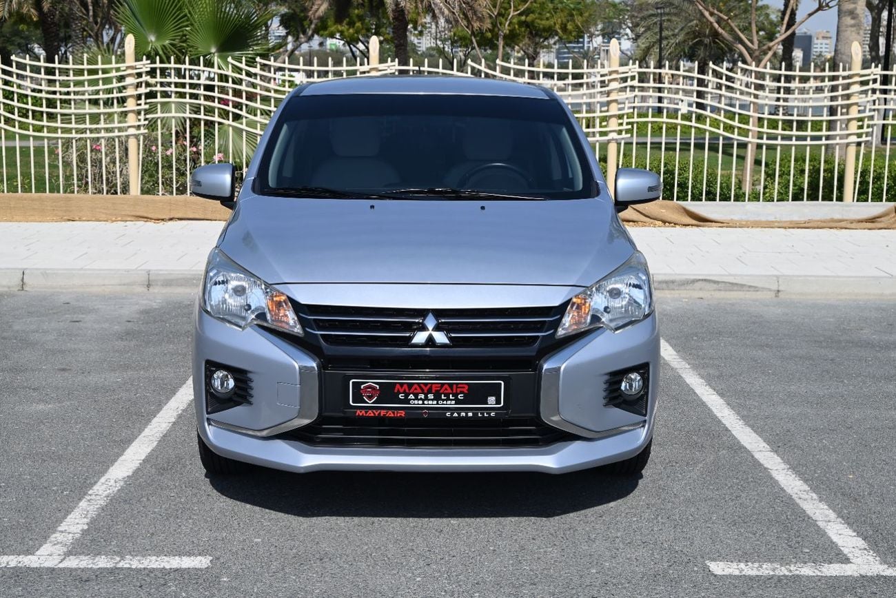 Mitsubishi Attrage GLX Mid 1.2L - RAMADAN OFFER - 0% DP - ORIGINAL PAINT - MITSUBISHI ATTRAGE 2022 - LOW MILEAGE - GCC