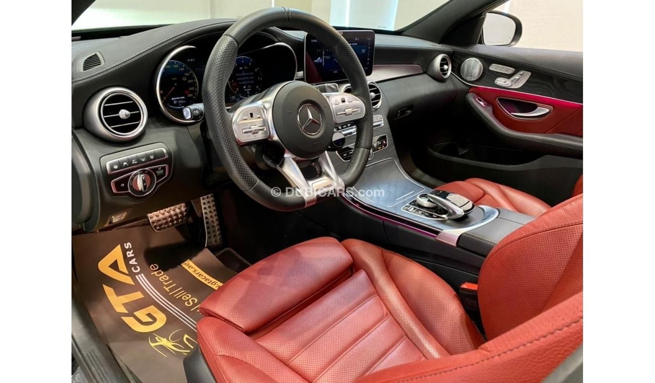 Mercedes-Benz C 43 AMG 2020 Mercedes-Benz C43 AMG Full Option, Mercedes History, Mercedes Warranty/Service Contract, GCC