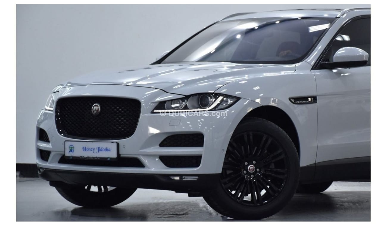 Jaguar F Pace EXCELLENT DEAL for our Jaguar F-Pace 35t AWD ( 2017 Model ) in White Color GCC Specs
