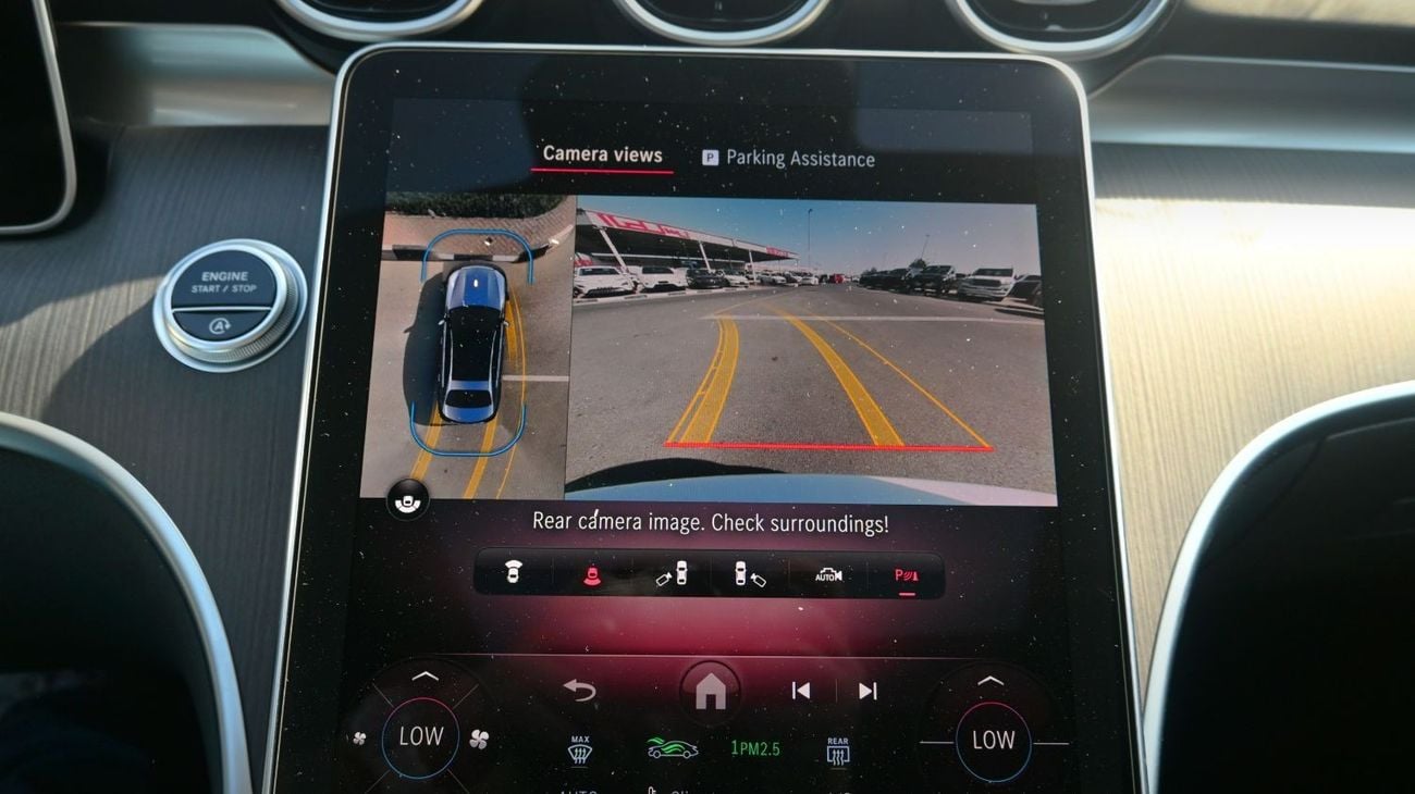 Mercedes-Benz C 200 Mercedes C200 L 2025 1.5L 4 Cylinder 170 hp  4 Doors 5 Seats White outside Black inside