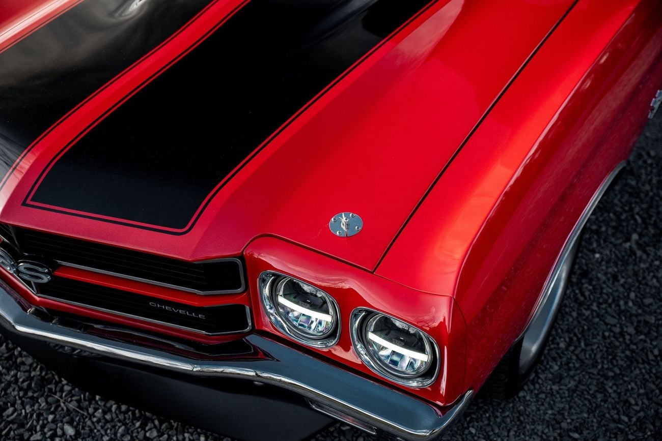 Chevrolet Chevelle Chevy Big Block V8, Ridetech Suspension Pro Touring Restomod