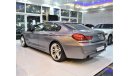 BMW 640i EXCELLENT DEAL for our BMW 640i GranCoupe 2013 Model!! in Grey Color! GCC Specs