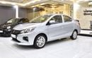 Mitsubishi Attrage EXCELLENT DEAL for our Mitsubishi Attrage ( 2021 Model ) in Silver Color GCC Specs