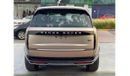 Land Rover Range Rover GOLD COLOR GCC SPEC UNDER WARRANTY AND SERVICE