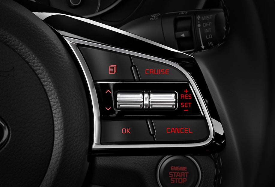 Kia Cerato interior - Steering Controls