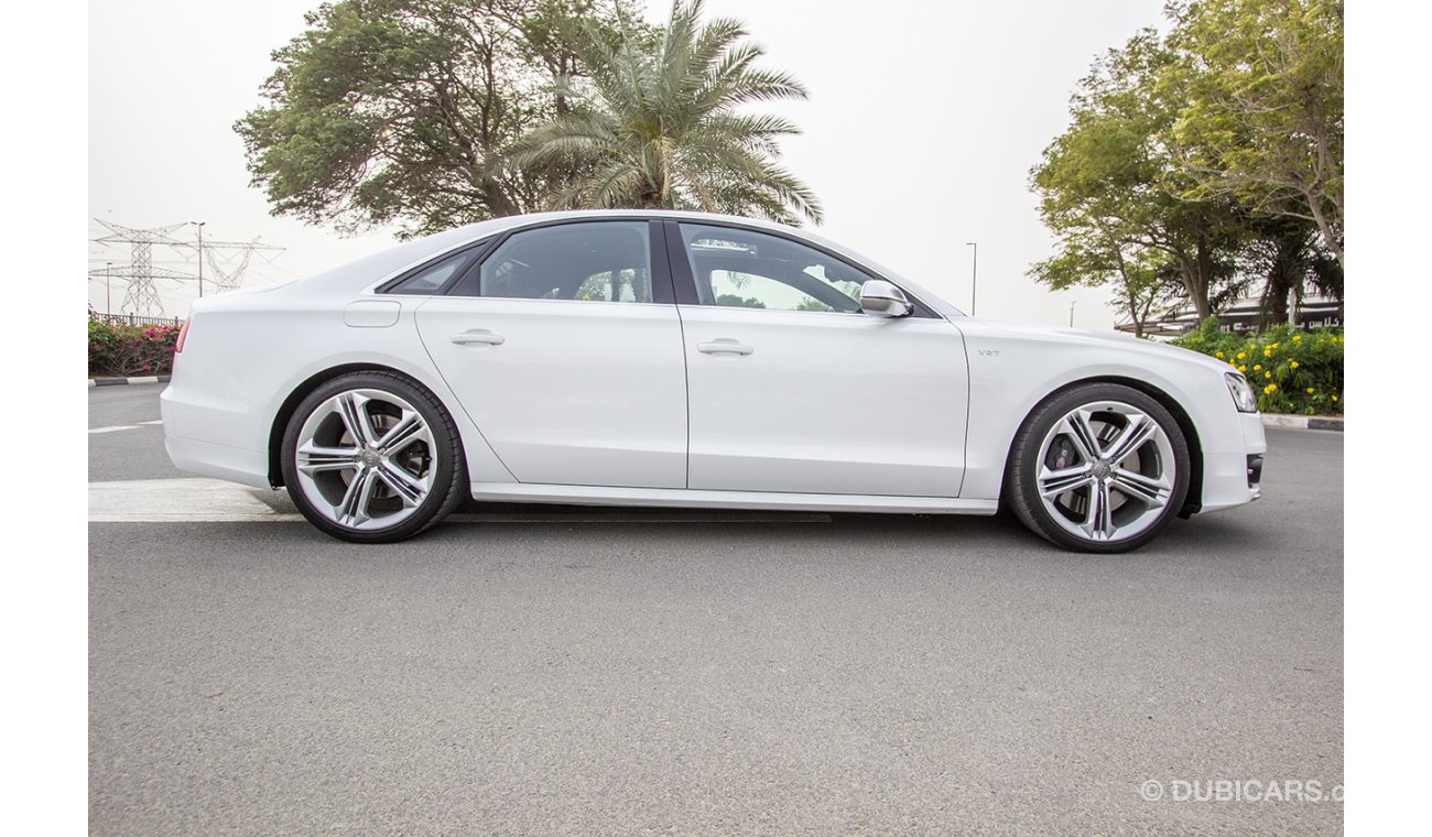 Audi S8 AUDI S8 - 2014 - GCC - ZERO DOWN PAYMENT - 2530 AED/MONTHLY - 1 YEAR WARRANTY