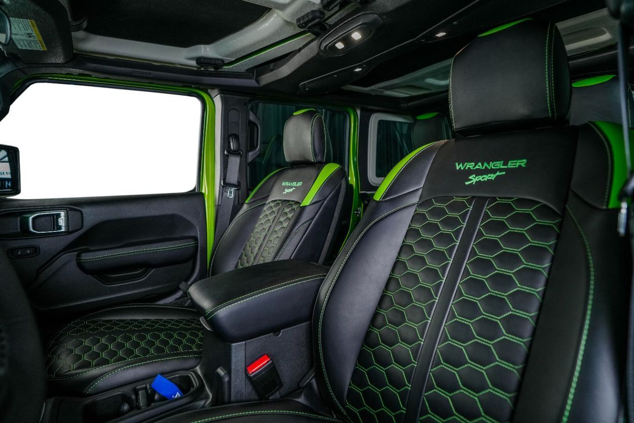 جيب رانجلر أنليميتد SPORT Full Option-Main Dealer Warranty and Service Contract-GCC Specification
