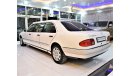 مرسيدس بنز E 320 VERY LOW MILEAGE! Mercedes Benz E320 XL ( LIMOUSINE ) 1998 Model!! in White Color! GCC Specs