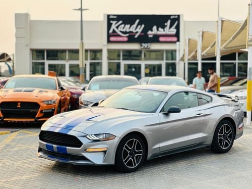 Ford Mustang EcoBoost MONTHLY 1120/- AED | 0% DP | Touch Screen | Leather Seats | Rearview Camera | #39195