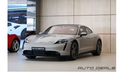 بورش تايكان Porsche Taycan | 2023 - GCC - Warranty Available - Top of the line - Very Low Mileage | 79.2 kWh