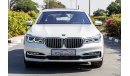 BMW 750Li LI - 2016 - GCC - ASSIST AND FACILITY IN DOWN PAYMENT - 6 YEAR WARRANTY OR 200000KM