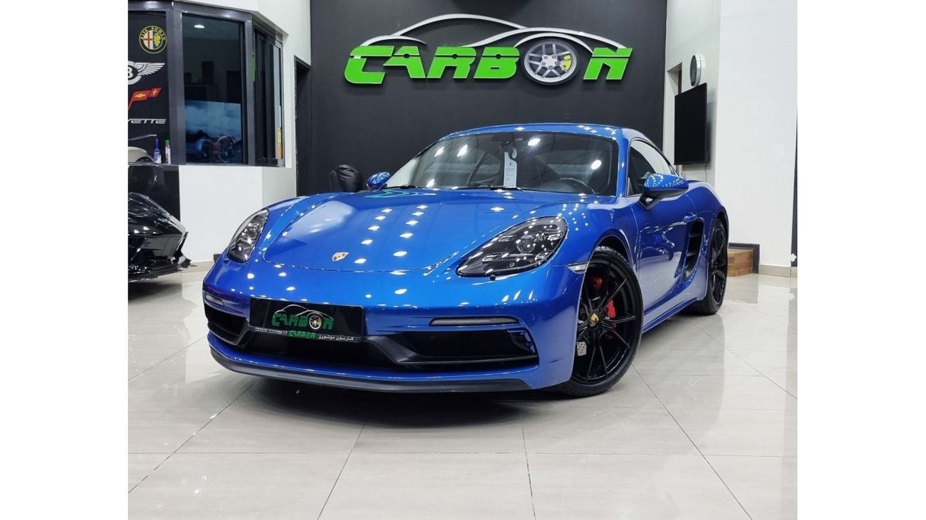 بورش كايمان 718 GTS 2.5L PORSCHE 718 CAYMAN GTS 2018 GCC FULL SERVICE HISTORY FROM PORSCHE FOR 275K AED