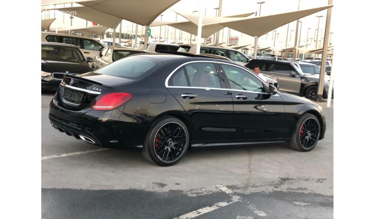 Mercedes-Benz C200 Mercedes Benz C200 model 2016 GCC car prefect condition full option panoramic roof leather seats bac