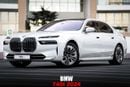 BMW 740i GCC UNER WARRANTY AND SERVICE CONTRACT !
