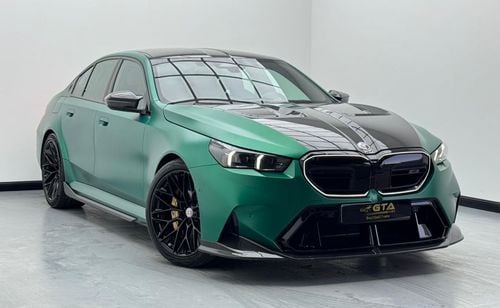 بي أم دبليو M5 2025 BMW M5, 2028 BMW Warranty and Service Pack, BMW Service History, GCC