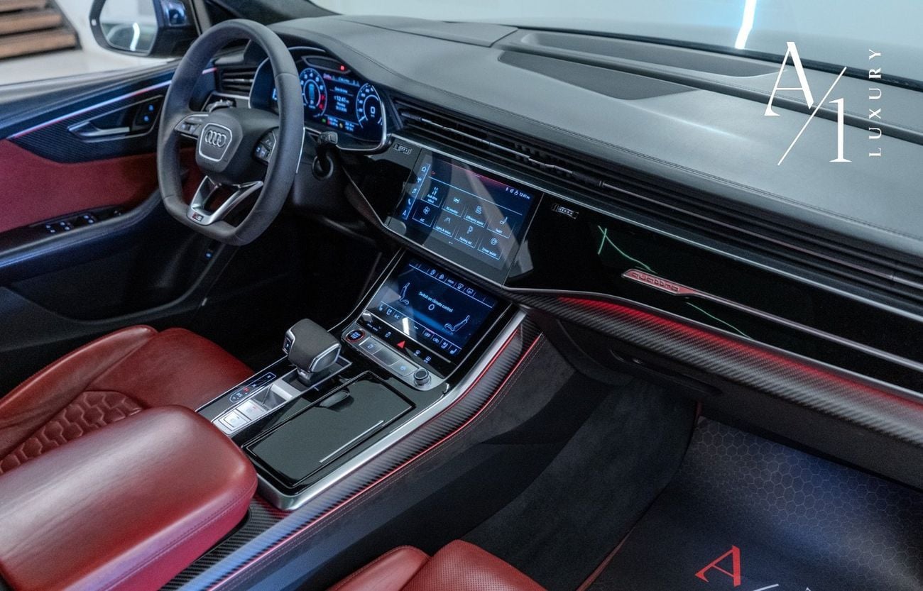 Audi RS Q8 2021 Audi RS Q8 Quattro, With Al Naboodah Warranty, Fully Loaded, GCC Spec