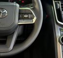تويوتا لاند كروزر LC300 GXR 3.5 - MID OPTIONS - SUNROOF - 2025 MODEL - WHITE INSIDE BLACK - GCC SPECS