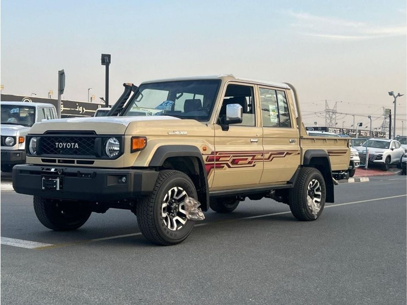 تويوتا لاند كروزر بيك آب EXPORT ONLY - LC79 Double cabin Full option- 4.0 Automatic