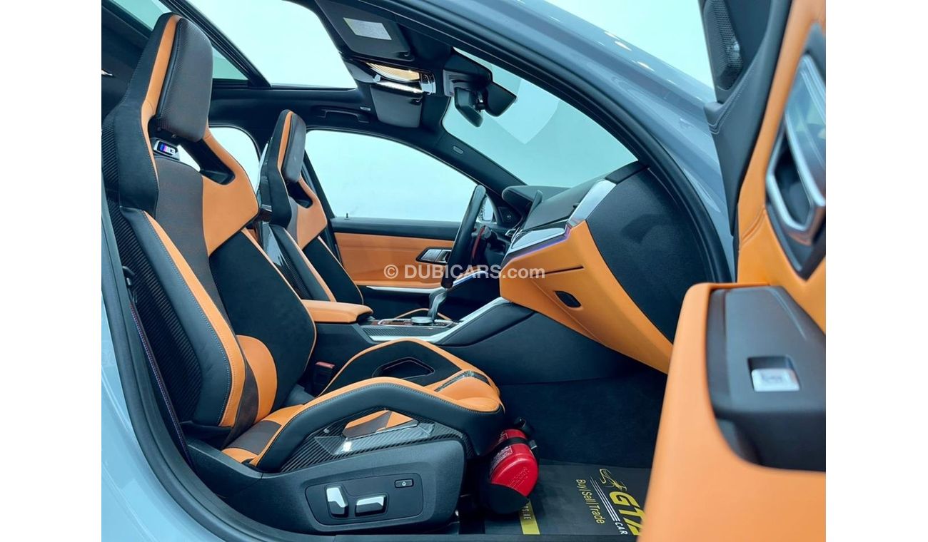 BMW M3 2021 BMW M3 Competition, March 2026 BMW Warranty + Service Contract, Stunning spec, GCC