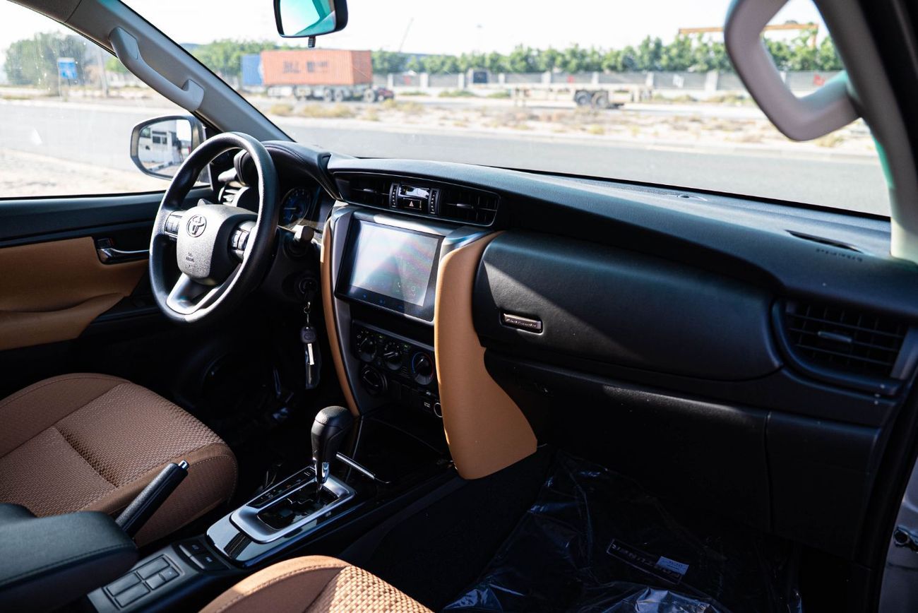 Toyota Fortuner 2.7 - Silver Metallic Inside Chamois | Export Only