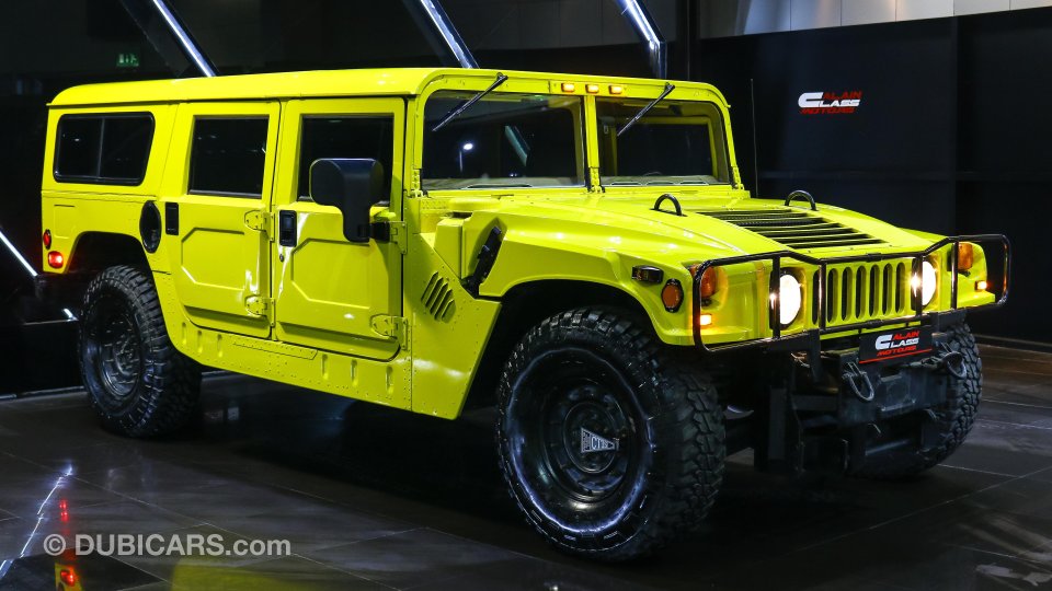 Hummer H1 Duramax Diesel for sale: AED 295,000. Yellow, 1993