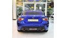 Subaru BRZ ORIGINAL PAINT ( صبغ وكاله ) FULL SERVICE HISTORY Subaru BRZ 2016 Model!! in Blue Color! GCC Specs