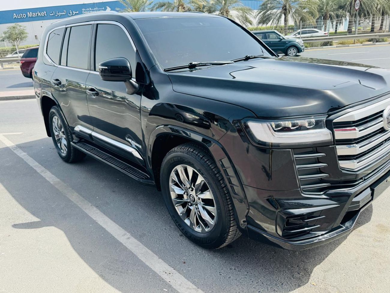 Toyota Land Cruiser Toyota landcruise 2016model Modified 2024 v8 petrol Engine Colour Black push start Sunroof Transmiss