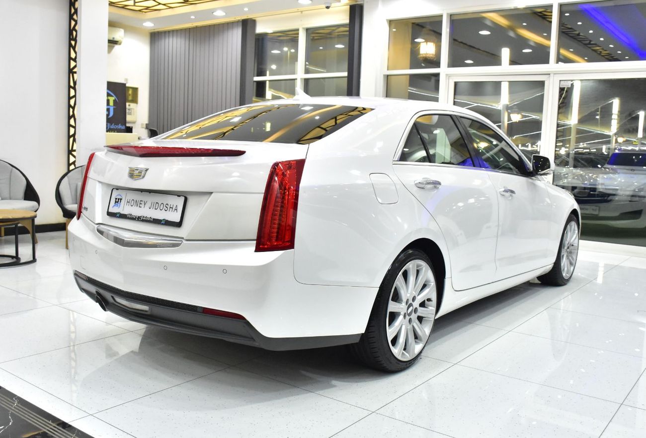 كاديلاك ATS EXCELLENT DEAL for our Cadillac ATS ( 2015 Model ) in White Color GCC Specs