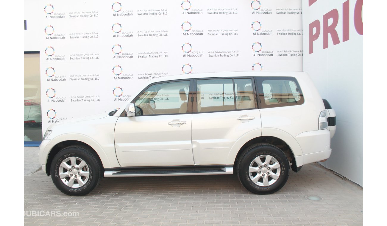 Mitsubishi Pajero 3.5L GLS V6 2016 GCC  DEALER WARRANTY