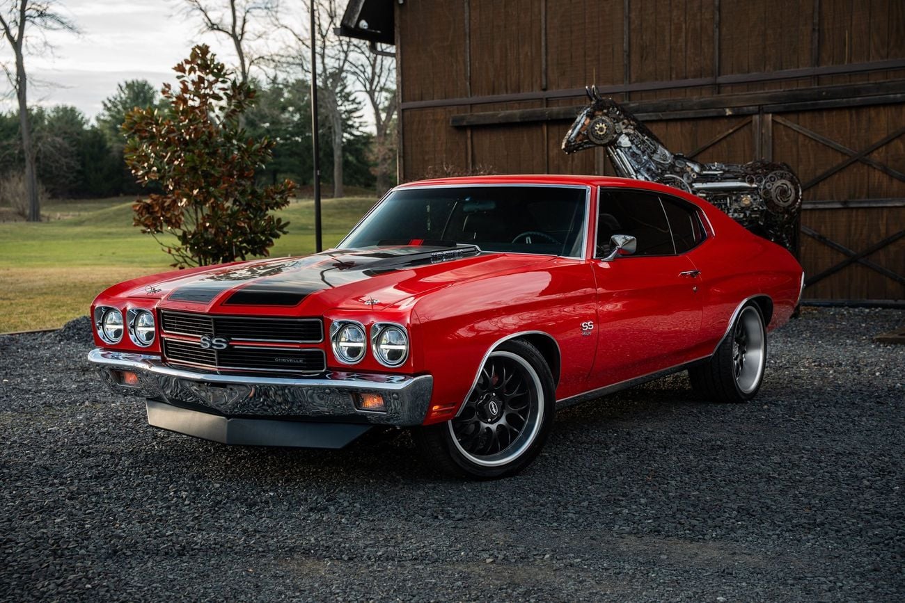 Chevrolet Chevelle Chevy Big Block V8, Ridetech Suspension Pro Touring Restomod