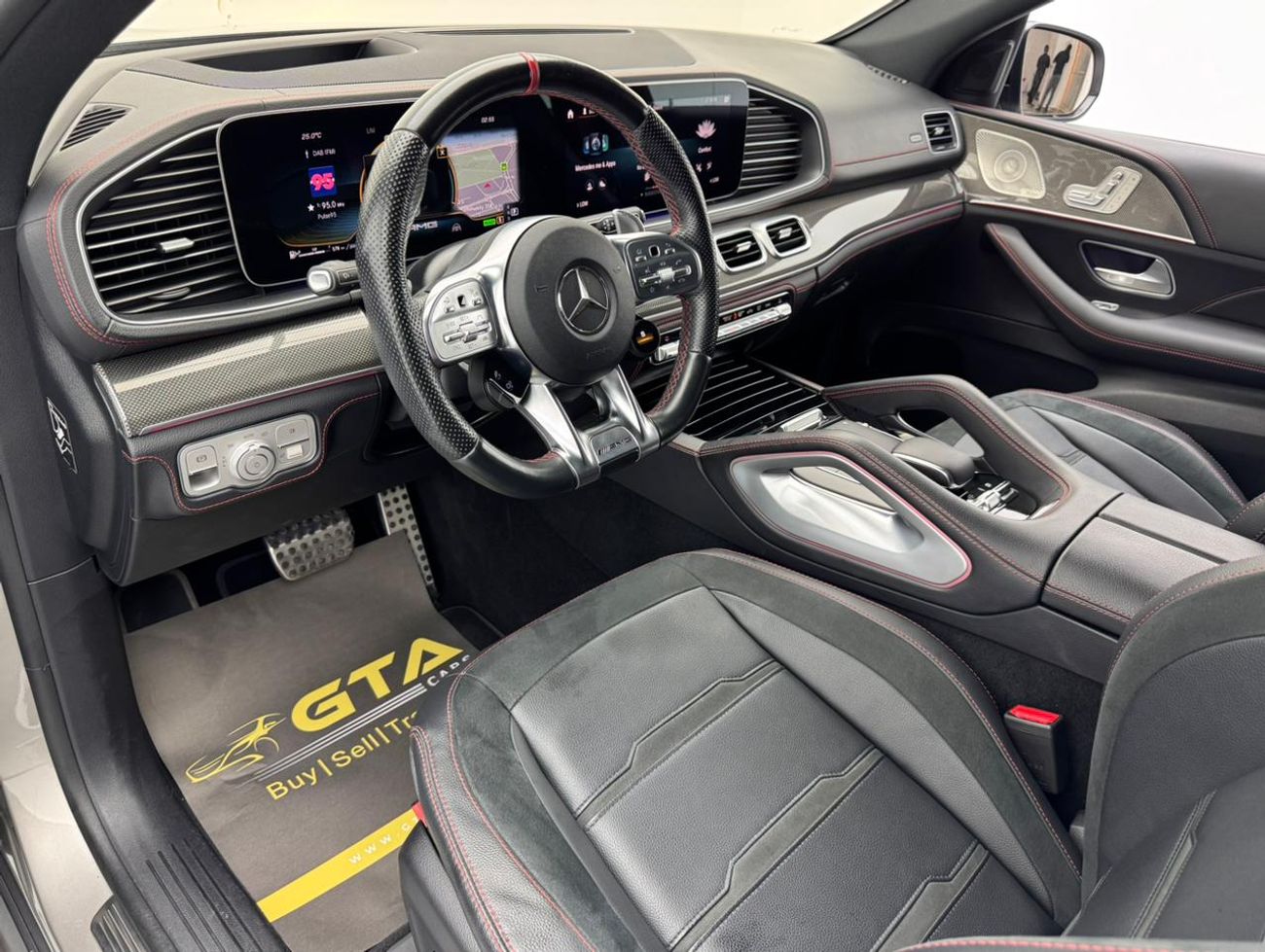 Mercedes-Benz GLE 53 AMG Coupe 2022 Mercedes-Benz GLE53 AMG 4MATIC+ Coupe, 2027 Mercedes Warranty and Service Pack, GCC