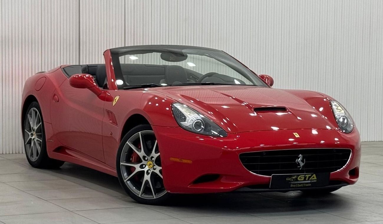 Ferrari California Std 4.3L (460 HP) 2013 Ferrari California, July 2025 Ferrari Warranty, Full Ferrari Service History,
