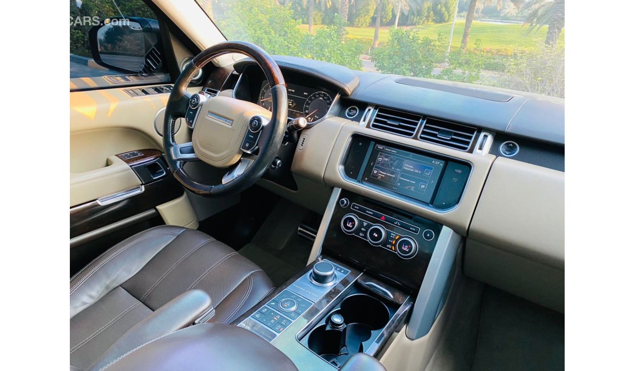 لاند روفر رينج روفر رنج روفر فوج سوبر تشارج 2016 وارد محول اتوبيوغرافى 8 سليندر