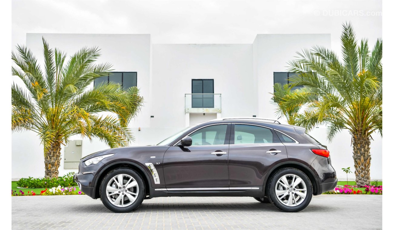 Infiniti QX70 - Agency Warranty - Amazing Condition - AED 1,743 - 0% DP