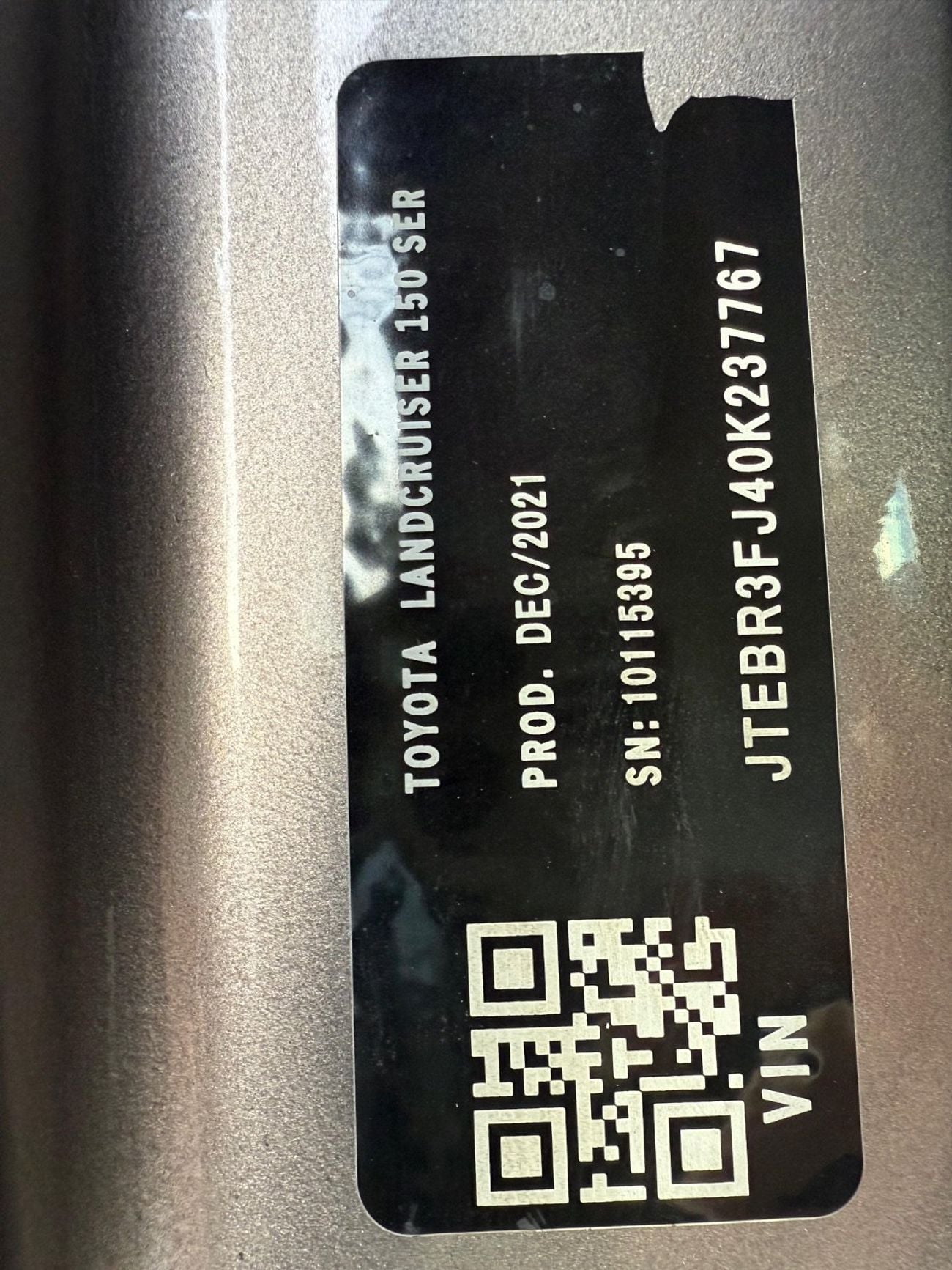 تويوتا برادو VX Full Option Right Hand Drive