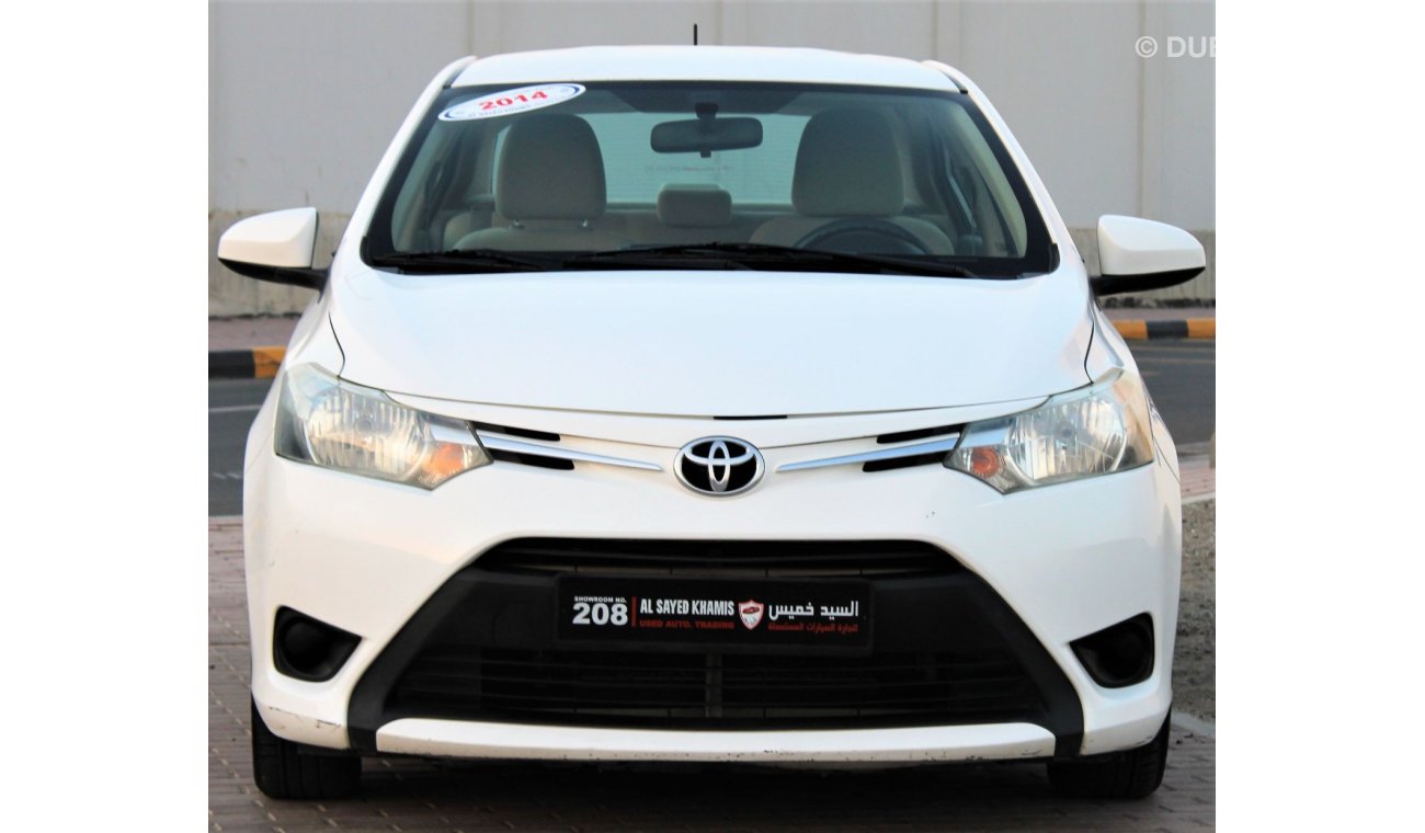 Toyota Yaris Toyota Yaris 2014 GCC, in excellent condition, without accidents, very clean from inside and outside