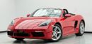 بورش بوكستر 718 Std 2.0L A/T 2025 Porsche 718 Boxster ,Al Nabooda Warranty+Full service history ,GCC