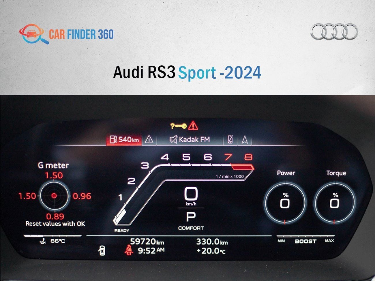 Audi RS3 TFSI quattro 2.5L Sportback