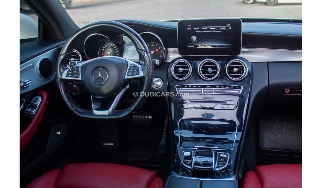 مرسيدس بنز C 300 مرسيدس سي 300 كوبيه 2017  مطلوب : 90.000 درهم ممشي : 80.000 ميل وارد امريكي (كلين تايتل) ،نظيفه جدا 
