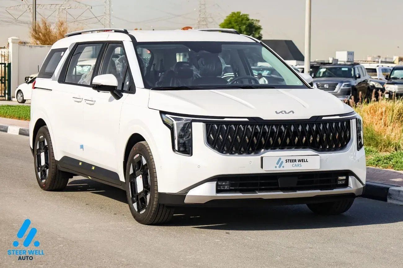 Kia Carnival 2025 | 8 Seater |3.5L | V6 Petrol | White | LHD|A/T