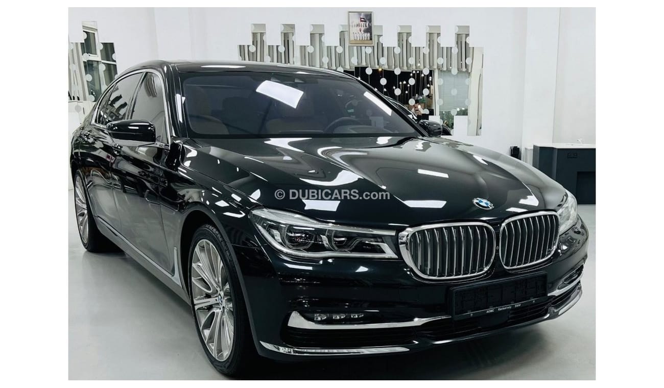 BMW 740Li Exclusive GCC .. FSH .. Perfect Condition .. V6 .. Top Range .
