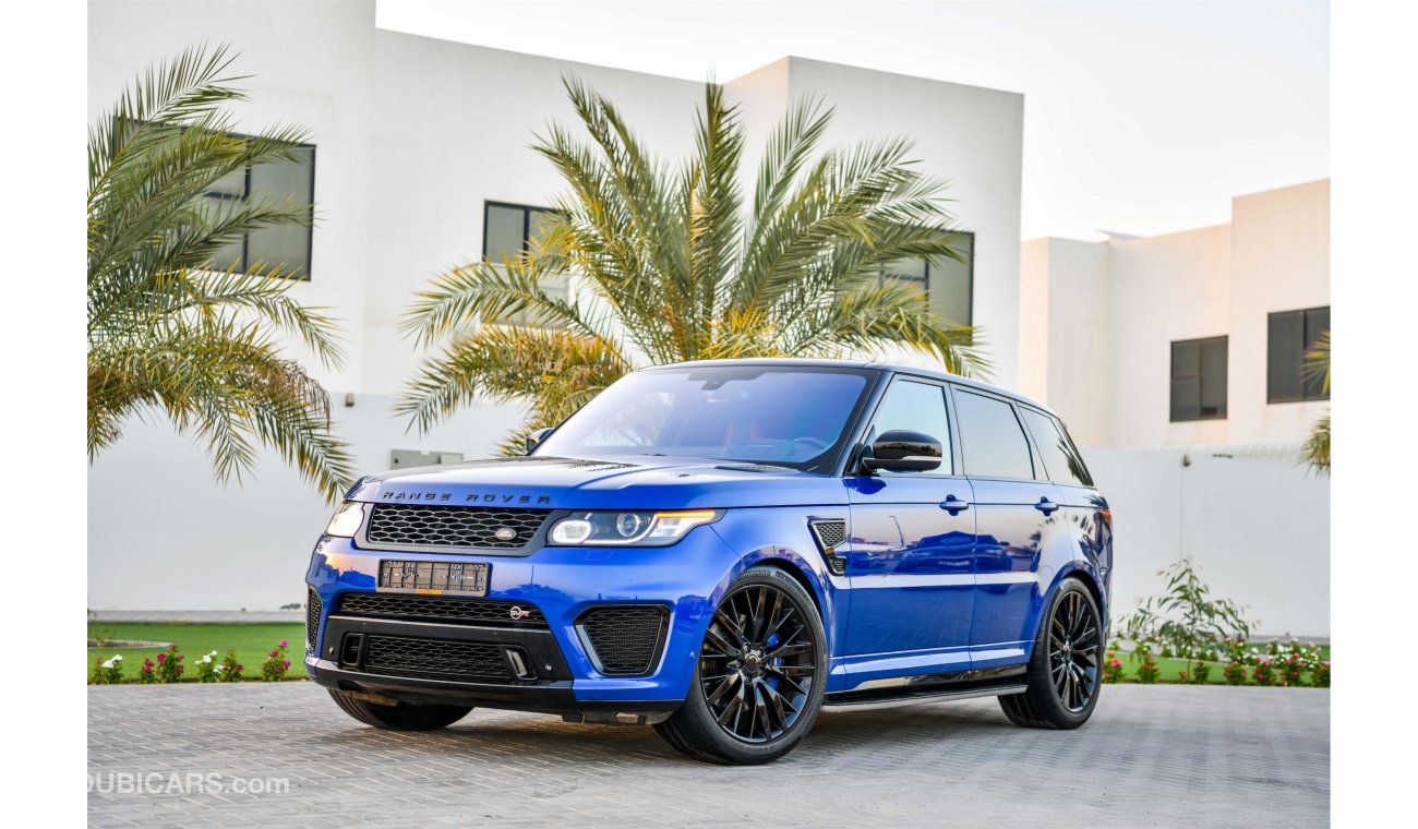 Land Rover Range Rover Sport SVR Supercharged - Warranty! - GCC - AED 6,114 PER MONTH - 0% DOWNPAYMENT