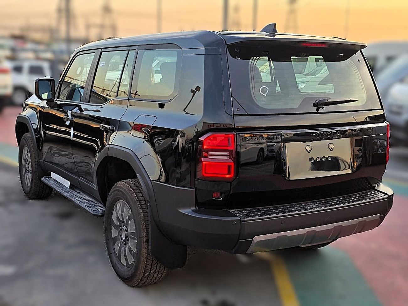 Toyota Prado Adventure Mono Tone 2.4T Toyota land Cruiser Prado 4*4  2.4L Turbo A/T PETROL 2025 black color