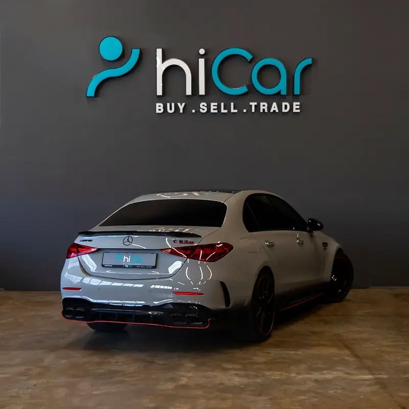 مرسيدس بنز C 63S AMG 8,049 pm • 0% Downpayment • AMG C63s E-Performance F1 Edition • Agency Warranty and Service Pack