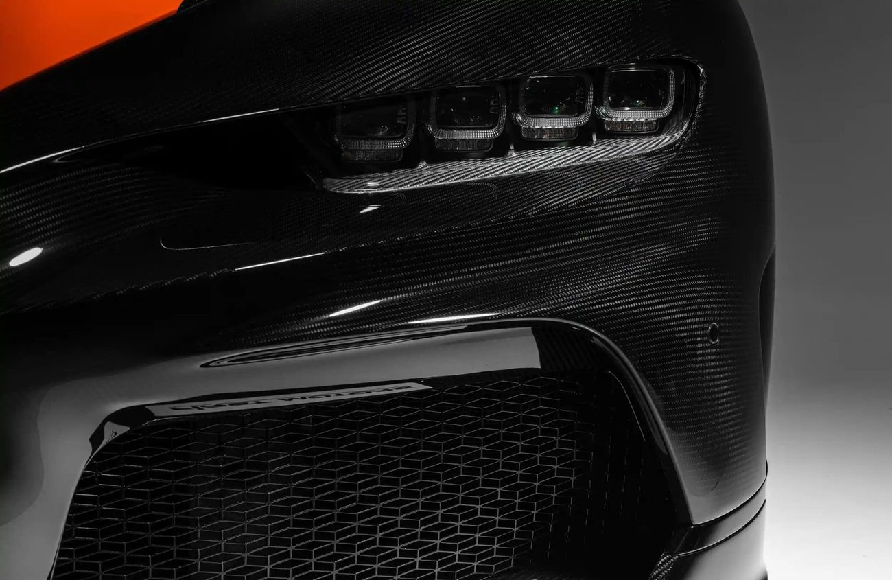 Bugatti Chiron 8.0L W16 Quad-Turbocharged Engine