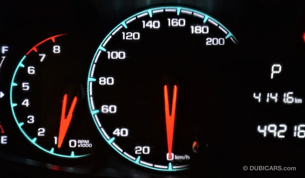 Chevrolet Spark LOW PRICE AND LOW MILEAGE ONLY 49000KM! Chevrolet Spark LS 2016 Model!! in Blue Color! GCC Specs