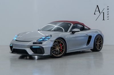 Porsche 718 Spyder STD 2020 Porsche 718 Spyder, Manual Gear Box, Excellent Condition, With Full Service History, GCC Sp